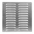 Ventilrist med netting 280 x 280 mm - galvanisert